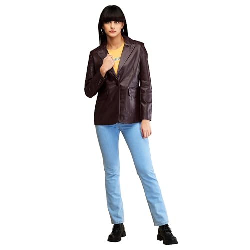 Image of Being Human Black Slim Fit Long Sleeve Women's Jacket Clothing
