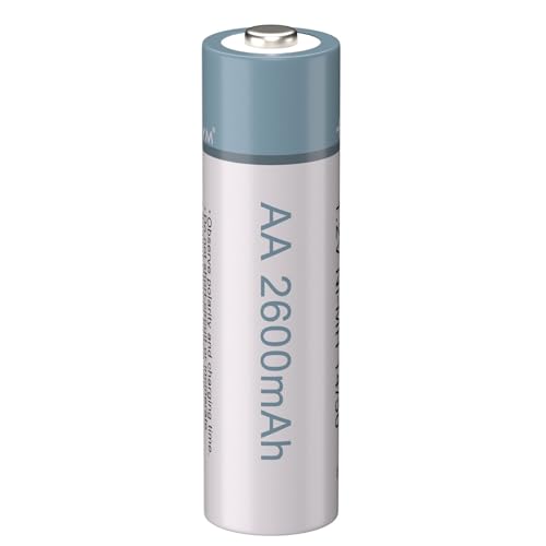 Batería recargable AA NiMH 2600mAh 1.2v Pack 1 miniatura 1