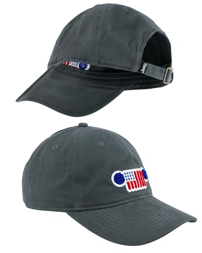 Chapeau Jeep USA brodé chenille avec découpe queue de cheval originale - 5