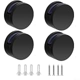 Badezimmer-Spiegelhalterung, 4 Stück, Glasspiegel-Clip für 3 mm bis 5 mm dickes Glas...