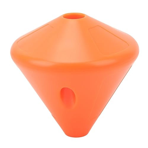 Diving Lanyard Fixer, ABS Wear Proof Safety Rope Plug Diving Rope Safety Plug Swimming Diving Accessories Diving Leash Fixer for Diving (Orange)