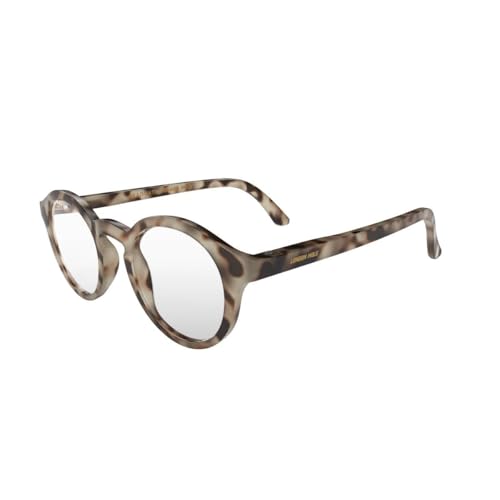 Image of LONDON MOLE Graduate blue light glasses | Round panto-style blue blockers | Anti-eyestrain | Unisex | Spring Hinges