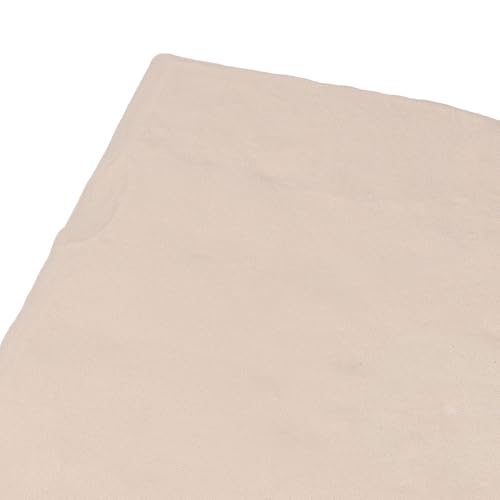 SIXRUN 4 Stück Trittstein Gartenplatte Wetterfester Stepping Stones mit Ground Stakes Naturstein Trittplatte für oder Gehwege (Beige)