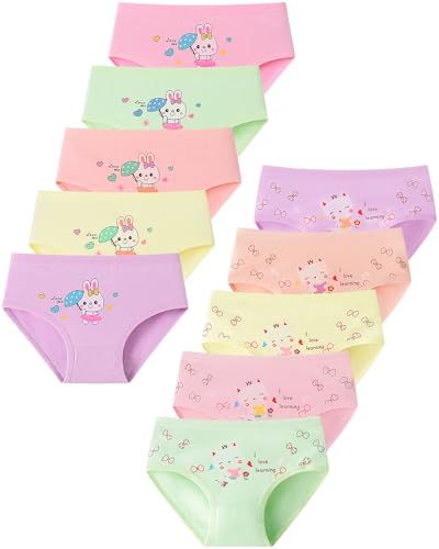 Charmi Mädchen Unterhosen Kinder Unterwäsche Baumwolle 10er...