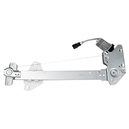 Image of TRQ Rear Left Power Window Regulator & Motor Assembly Drivers Side Compatible with 2009-2014 Honda Fit