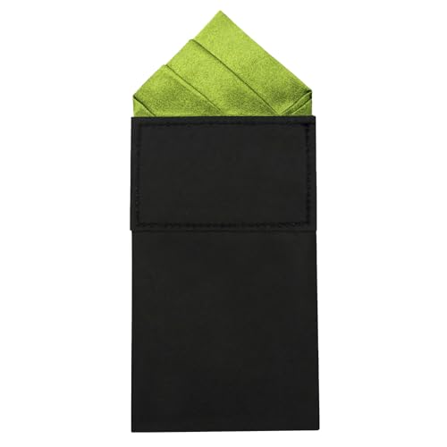 Image of Mens Pre-Folded Pocket Squares on Card Pocket Handkerchief for Suit Accessories