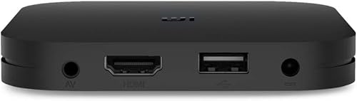Xiaomi Mi TV Box S 4K Ultra HD Streaming Media Player, HDR, Wi-FI, Assistant Google avec Chromecast, Compatible Android, Contrôle de Recherche vocale Version Mondiale Audio Premium
