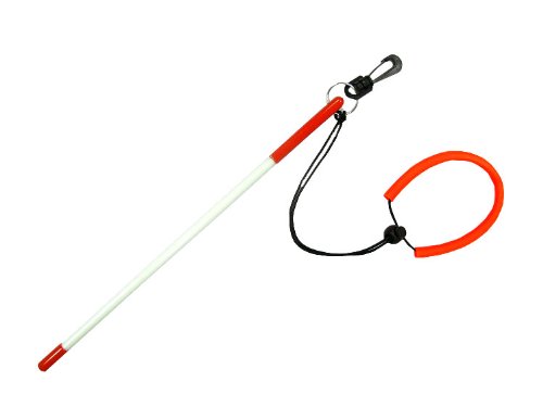 Storm Accessories Fiberglass Tickle Stick w/Clip & Lanyard for Snorkeling and Scuba Diving