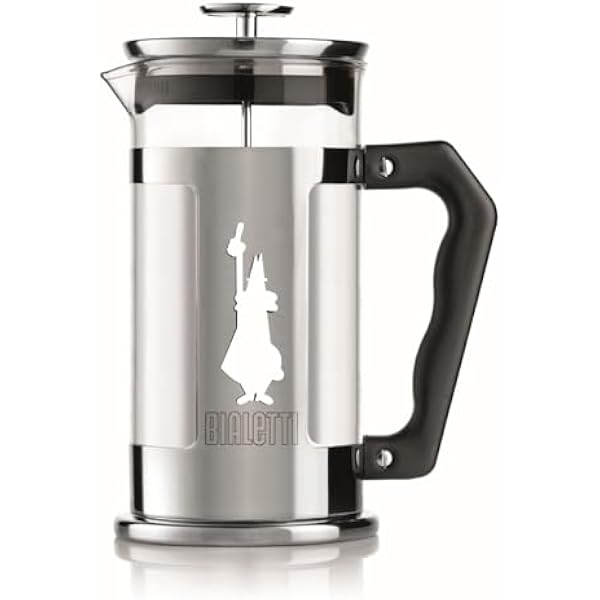 Bialetti Zaparzacz do Kawy, Czarny/Srebrny