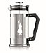 Bialetti 6860 Preziosa Stainless Steel 3-Cup French Press Coffee Maker, Silver