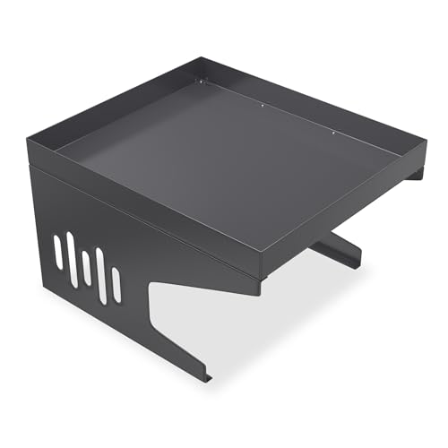 TATIVALO Mähroboter Garage Wetterfeste Roboter-Garage aus Metall UV-beständig & Staubschutz Universell für Rasenroboter Bepflanzbares Dach 70x60x42 5 cm