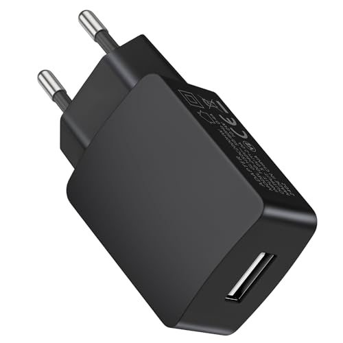 5V/2A USB Ladegerät, 10W USB Netzteil, USB Stecker, USB Adapter Steckdose Netzstecker Ladestecker Kompatibel mit iPhone, Samsung, Google, Kindles, Airpods, Tablets, iPad, Powerbanks Handys