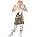 Rompers Toddlers Little Girls Jumpsuit Fashionable One Piece Overall 5t Cotton Outfits French Bulldog Bee Costume Funny