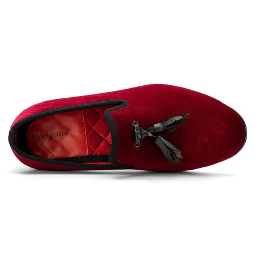 Image of Meijiana Boys' Formal Dress Slip-On Loafers - Tuxedo Shoe for Baby Dress Shoes