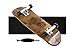 Teak Tuning 32mm Pro Fingerboard Complete - Fully Assembled with Pro Level Components - Pro Shaped Wooden Deck (32x97mm), UltraSpin Bearing Wheels, Prodigy Gen2 Trucks - Toasted Smores