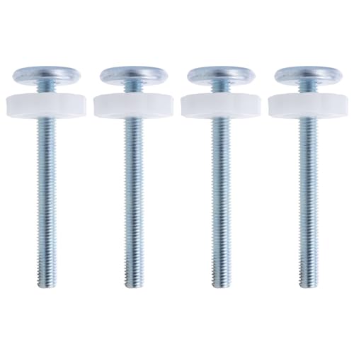 Holibanna Accesorios para Barrera de Seguridad para Bebés 4 Piezas de Metal Plata sin Necesidad de Taladro Montaje Estable para Puertas y Escaleras