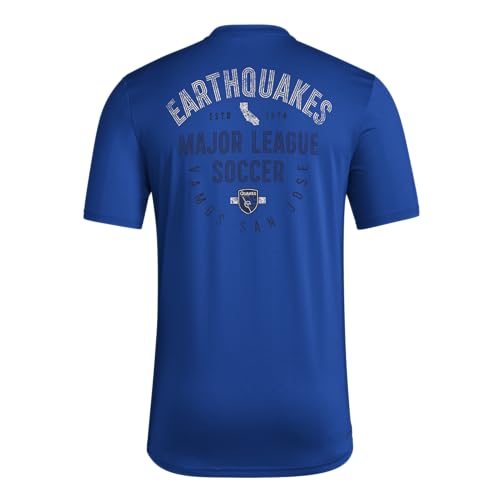 adidas Men's San Jose Earthquakes MLS Short Sleeve T-Shirt2