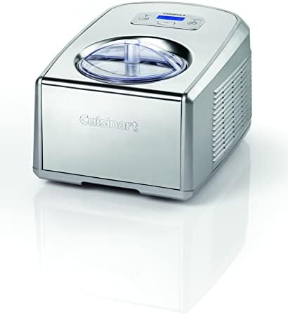 【中古美品】Cuisinart アイスクリームメーカー ICE-30BCP1 Cuisinart ICE-30BCP1 Frozen Yogurt Maker - Silver for sale