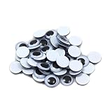 Creative Arts by Charles Leonard Wiggle Eyes, Round, 15mm, Black, 50/Bag (64515)