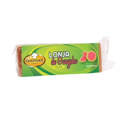 Gourmet Latino - Lonja de Guayaba - 200 g - Alto Contenido en Vitamina C - Aporta una Dosis Extra de Energía - Propiedades Digestivas - Ideal para Deportistas