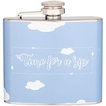 Time For A Sip 5 oz. Stainless Steel Flask