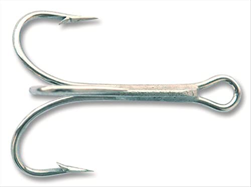 Hameçon triple Mustad 3551 pour éviter les décrochages de brochets et de sandres au leurre