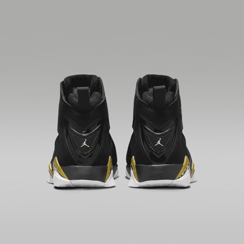 Image of Jordan True Flight Men's Shoes (342964-072, Black /White /Metallic Gold) Size 10.5