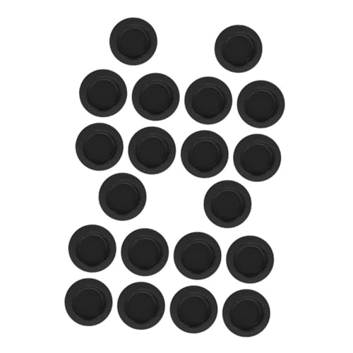 ifundom 20pcs Round Piggy Bank Covers for Bank Plugs Replacement Savings Box Plugs Rubber Stoppers Money Saving Box Bottom Covers Easy Install Fit Piggy