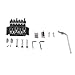 Neck Lock Great Workmanship Guitar Spring Stabilizer, Bridge System, for Guitar Lovers Beginner (Silver)