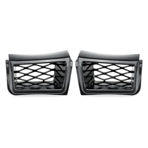 Calandre avec conduit d'air de frein Silverado 1500 texture carbone refroidissement pare-chocs