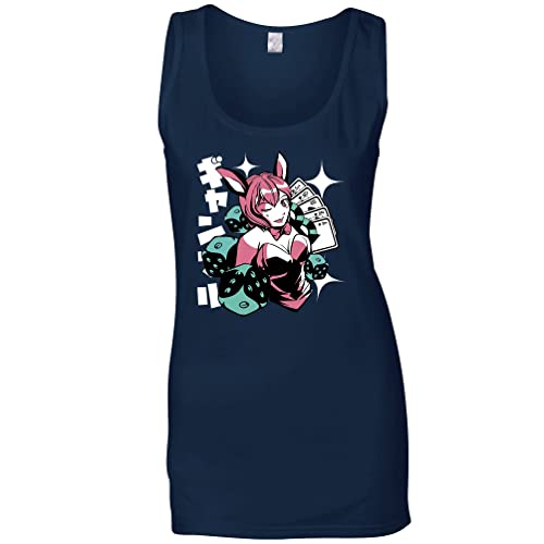 Clin d'oeil Anime Girl Veste D'été Navy Blue XXL Cover