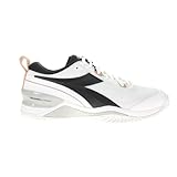 Diadora Womens Speed Blushield 5 Artificial Ground Tennis Sneakers Shoes - White