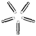5 PCS Ceramic Heating Head Quick Heating Tool Replacement for Terp Pen, Compatible with 510 Thread