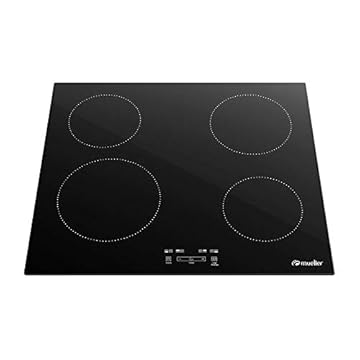 Cooktop Mueller 4 Bocas de Indução com Turbo Mci014bg1 220v