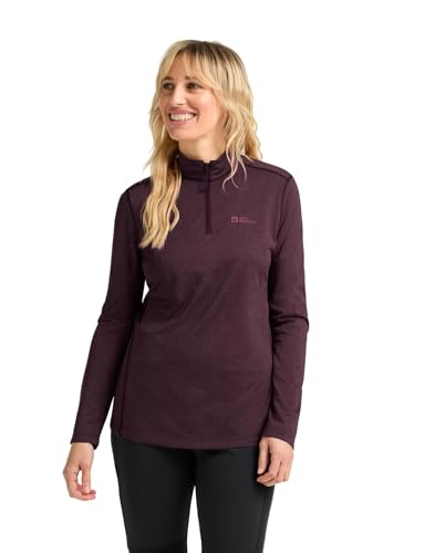 Jack Wolfskin Damen Sky Thermal Hz Wander-Shirt, Amaranth, M EU
