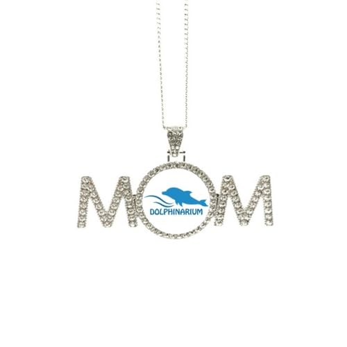 Collier dauphin Blue Ocean en argent taille M pour femme
