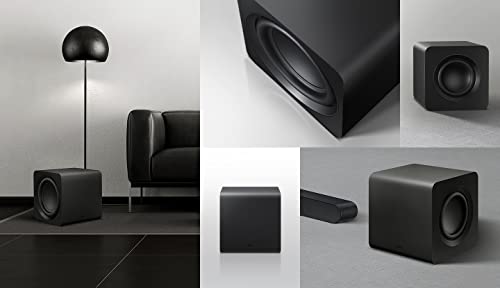 Image of SAMSUNG SWA-W510 Subwoofer for S Series Soundbar with Powerful Bass, Wireless, Unibody Design, Compact 6.5 inch Size, 2022, Black