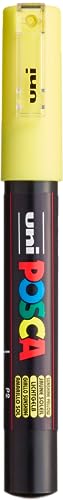 Uni Pc1M Posca Markers Yellow