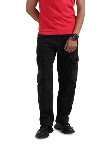 Jean en denim homme confortable fini les pantalons serrés taille mi-haute