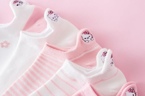 Image of Women's Ankle Socks for Casual & Sports Multicolor Odour Free Fancy Multi design Socks Pack
