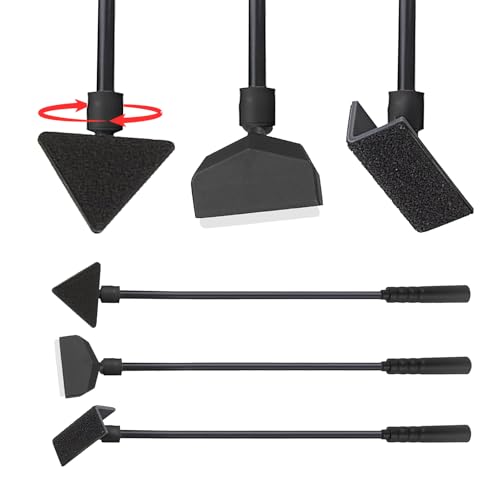 3 in 1 Fish Tank Cleaning Kit with 16 inch Detachable Rod
