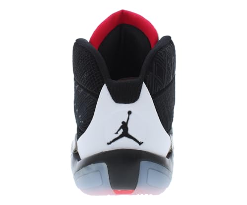 NIKE Air Jordan XXXVIII Fundamental Basketball Shoes (DZ3356-106, White/Siren Red/Black) Size 94