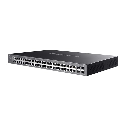 TP-Link 48 Port PoE Gigabit Switch(SG2452LP) | 32 PoE+ Ports, 16 Non-PoE Ports, 4 SFP Ports | 230W Budget | Omada Full Managed | Fanless | L2 Managed | VLAN, ZTP, LAG, PoE Recovery | 5-Year Warranty - image 3