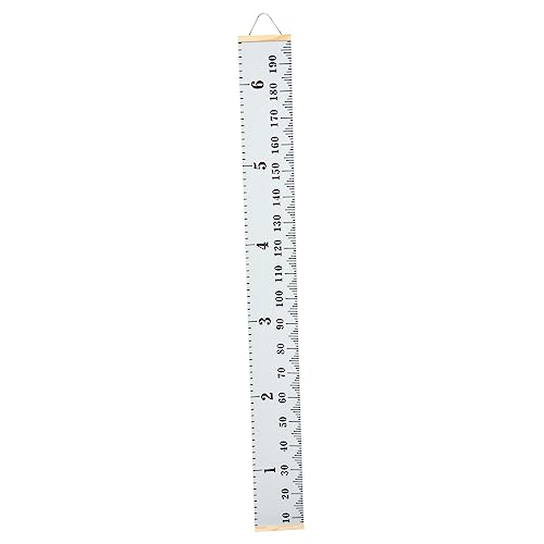 Beatifufu Cartoon Height Ruler Boys and Girls Growth Chart for Wall Decor Wall Hanging Ruler Boys and Girls Height Measuring Chart
