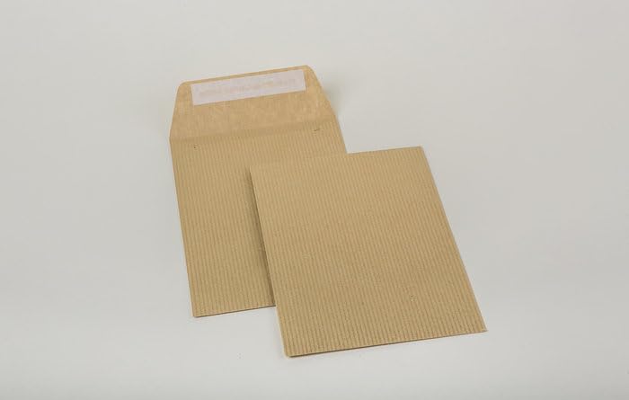 Caja 500 bolsas postal prolongado (132x187) kraft 80 grs. autosam autoadhesivo con tira de silicona sam 141200