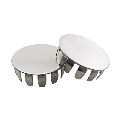 Image of 4PCS 1inch Stainless Steel Knockout Seal Electrical Box Knockout Plugs Removable Seal for Closure Unused Box Outlets for The Conduit Pipe