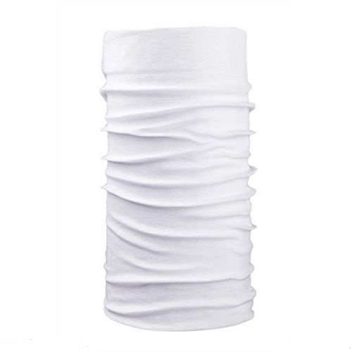 Aanchal Original White Multifunction head wrap/ Bandana/ Face Mask/ Head Band white colour