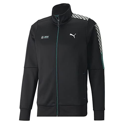 PUMA Homme Tops Blouson de Survêtement Mercedes F1 T7 Homme S Black