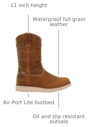 Image of ROCKY Men's MonoCrepe Wedge Work Boots