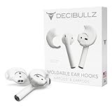 Decibullz - Custom-Molded Ear Hooks for Airpods by Decibullz, Covers Compatible with Apple Airpods